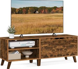 TV omarica, 2-vratno TV stojalo, 140x40x50 cm | VASAGLE