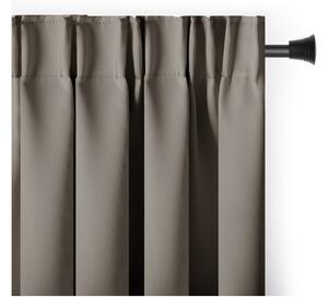 Sivo-bež zavesa za delno zatemnitev 140x245 cm Kierra – Restilo