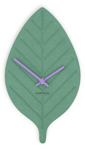 Stenska ura Luxhora Magnora Mint Green 11 barv kazalcev