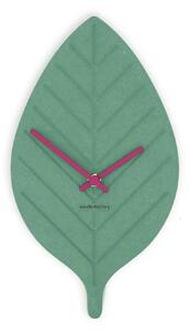 Stenska ura Luxhora Magnora Mint Green 11 barv kazalcev