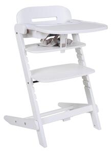 STOLČEK ZA HRANJENJE Brunch 63/48,5/81 cm bela