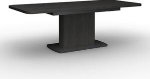 Bessagi Home Raztegljiva Miza Amado, Črna, 160-200x90