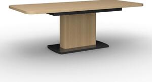 Bessagi Home Raztegljiva Miza Amado, Barve Hrasta, 160-200x90