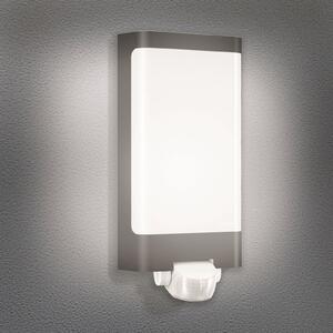 STEINEL L 240 S LED stensko svetlobno tipalo, antracit, Črna, Kovina, Sodobni
