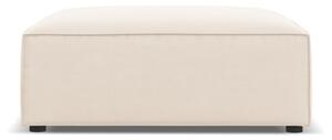 Bež žameten tabure Jodie – Micadoni Home