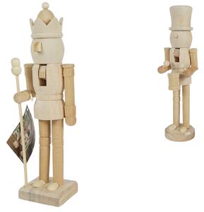 Leseni orešček NUTCRACKER 25,5 cm - več različic