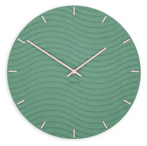Stenska ura Luxhora Rivella Mint Green 11 barv