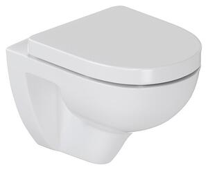 Villeroy & Boch Set za stenski WC Targa Twist Flush (Izpiranje brez roba, Brez posebne glazure, Oblika splakovanja: Globok, WC odtok: Vodoravno, Bela)