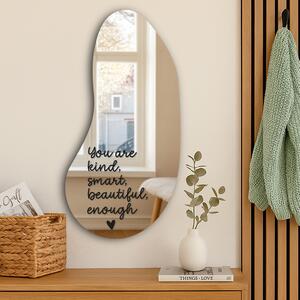 Nalepka za ogledalo S3 – You are kind, smart, beautiful, enough. (Handwritting)