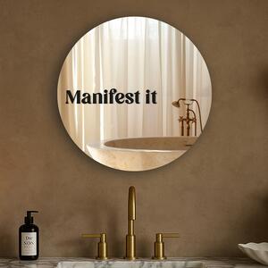 Nalepka za ogledalo S4 – Manifest it