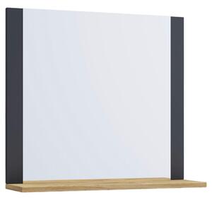 STENSKO OGLEDALO, 60/65/16,6 cm leseni material