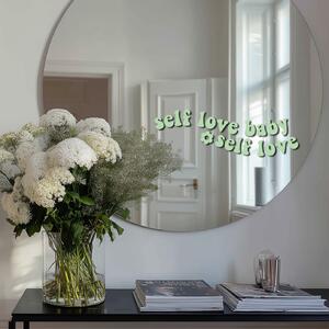 Nalepka za ogledalo S25 – Self love baby