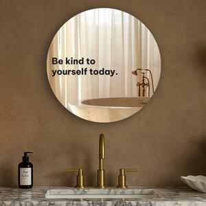 Nalepka za ogledalo S26 – Be kind to yourself today