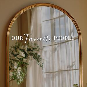 Nalepka za ogledalo S46 – Our favorite people