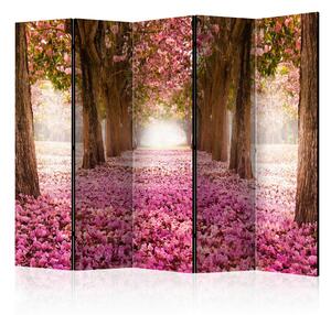PARAVAN 225/172/3 cm rjava, pink