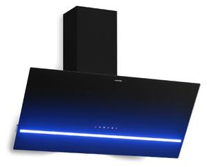 Klarstein Illuminosa poševna kuhinjska napa | Način odsesavanja in recirkulacije zraka | Minimalistična | 818 m³/h | 90 cm