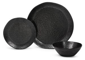 Lončen jedilni servis 18 ks Dark Moon – Bonami Selection