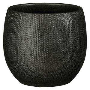Mica Decorations Okrogli lonec Porto (Zunanje dimenzije (Ø x V): 17 x 17 cm, Antracit, Poliester)
