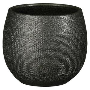 Mica Decorations Okrogli lonec Porto (Zunanje dimenzije (Ø x V): 14 x 14 cm, Antracit, Poliester)