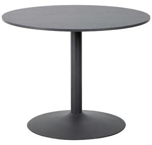 XXXL Jedilna Miza Bjorn, Črna, Ø 87cm
