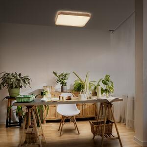 OSRAM LED-stropna svetilka ORBIS ALICIA, 50 x cm, les, clickdim, zatemnjen, Les, Dnevna soba / jedilnica, Kovina, Sodobni