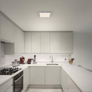 OSRAM LED-stropna svetilka ORBIS QUICKFIX 32 x cm, srebrna, clickdim, zatemnjen, Kovinska, Dnevna soba / jedilnica, Kovina, Sodobni