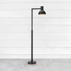 Markslöjd LED-svetilka Nubi, črna, IP44, z možnostjo zatemnitve, višina 115 cm, zatemnjen, Črna, Nerjaveče jeklo, Skandinavski