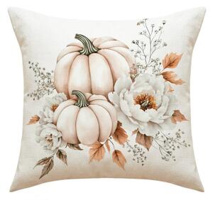 Prevleka za blazino BLOSSOM FALL 45x45 cm, kremna