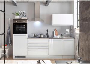 Modern Living Kuhinjski Blok Brez Aparatov Jazz, Bela, Visok Sijaj
