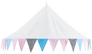 BALDAHIN Cute 145/78/55 cm obarvano večbarvno, bela