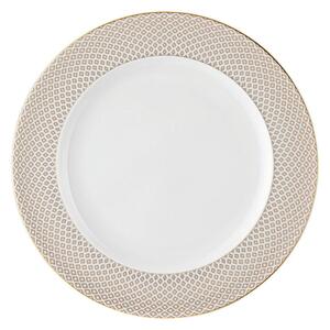 PLITVI KROŽNIK Francis Carreau Beige porcelan