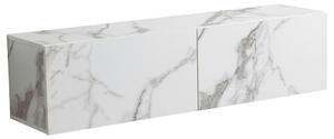 MID.YOU Nizka Omarica Marble, Bela