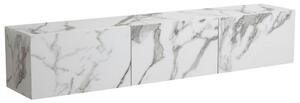 MID.YOU Nizka Omarica Marble, Bela