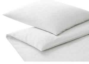 POSTELJNINA DELIGHT 140/200 cm žakar bela