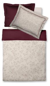 POSTELJNINA 140/200 cm mako saten bordo