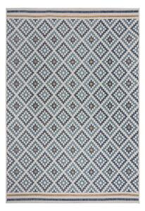 Rumeno-modra notranja in zunanja preproga 120x170 cm Zia Trellis – Flair Rugs