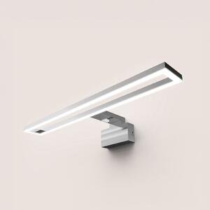 OSRAM LED-žarnica za ogledalo Orbis Saturn, krom, širina 50 cm, IP44, Krom, Kopalnica, Plastika, Sodobni, Stenska vtičnica spodaj