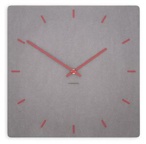 Stenska ura Luxhora Pura Square Light Grey 11 barv