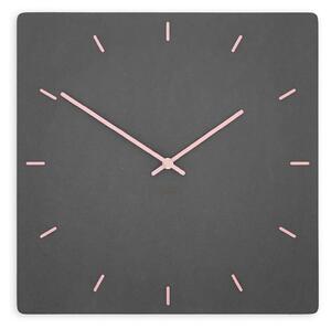 Stenska ura Luxhora Pura Square Black 11 barv