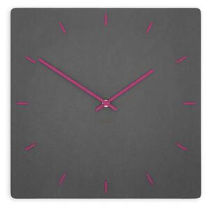 Stenska ura Luxhora Pura Square Black 11 barv