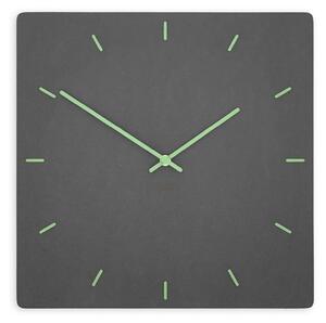 Stenska ura Luxhora Pura Square Black 11 barv
