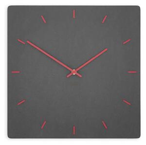 Stenska ura Luxhora Pura Square Black 11 barv