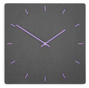 Stenska ura Luxhora Pura Square Black 11 barv