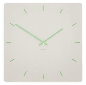 Stenska ura Luxhora Pura Square White 11 barv