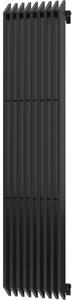 Mexen Aurora dekorativni radiator 1800 x 450 mm, 1347 W, črn - W212-1800-450-00-70
