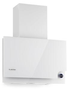 Klarstein Amelia, kuhinjska napa, 128 W, 60 x 47 x 23,5 cm, LED vrtljivi gumb za upravljanje na dotik, bela barva