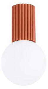 Sollux SL.1728 - Kopalniška stropna svetilka HALO 1xG9/8W/230V IP44 oranžna