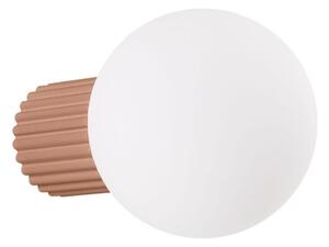 Sollux SL.1732 - Kopalniška stenska svetilka HALO 1xG9/8W/230V IP44 rjava
