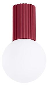 Sollux SL.1748 - Kopalniška stropna svetilka HALO 1xG9/8W/230V IP44 rdeča