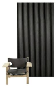 FibroTech Akustični panel Premium (Črni hrast, 2.440 x 605 x 22 mm)